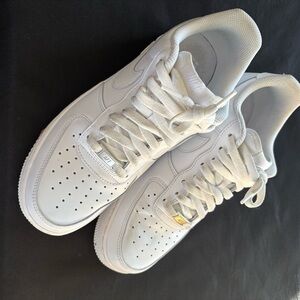 Nike AirForce Ones White Athletic Sneakers 8.5